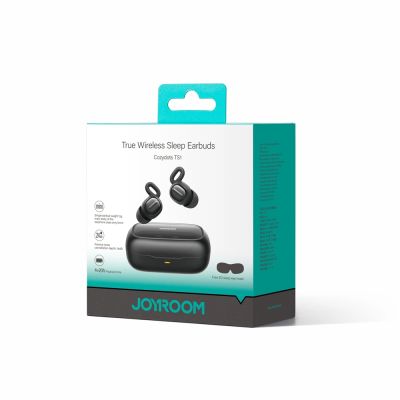 6. Joyroom JR-TS1 Cozydots Series Kabellose TWS-Kopfhörer mit aktiver Geräuschunterdrückung (ANC) und Bluetooth 5.3 – Schwarz