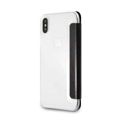 7. Karl Lagerfeld Signature Glitter iPhone X/Xs Hülle - Schwarz