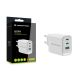 5. Conceptronic ALTHEA21W65 Universelles Ladegerät für Mobilgeräte, Weiß, AC-Schnellladung, Intern