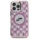 3. Karl Lagerfeld IML Monogram Karl & Choupette Head MagSafe-Hülle für iPhone 16 Pro – Rosa