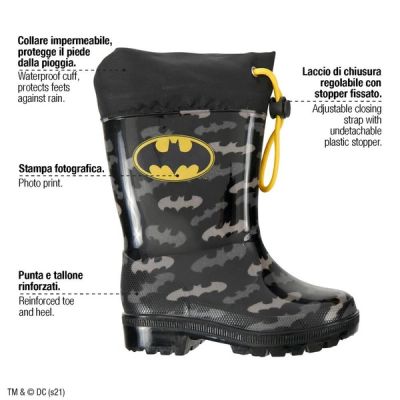 13. Perletti Batman Jr 98326 Gummistiefel