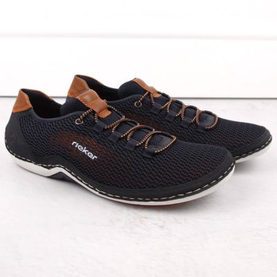 12. Bequeme Rieker M RKR666 marineblaue Schuhe