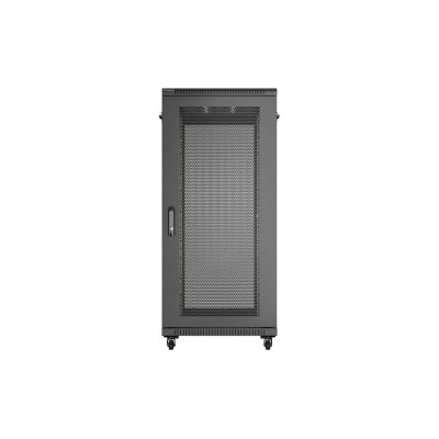 25. LANBERG Standschrank 19" 27U 600x1000 Schwarz