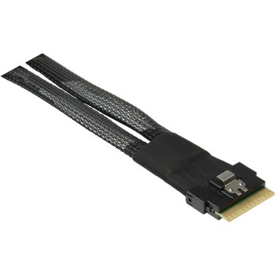 3. Inter-Tech SFF-8654 8i - 2x SFF-8643 24 Gbit/s Schwarz