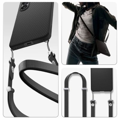 21. Spigen Liquid Air Hülle für Samsung Galaxy S26+ - Matt Schwarz