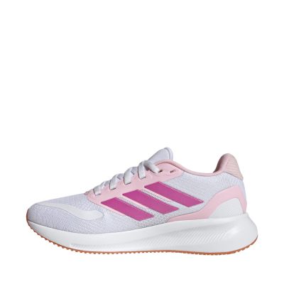 5. Adidas Runfalcon 5 Kinderschuhe weiß und rosa JP9396