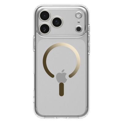 3. Spigen Ultra Hybrid MagSafe Case für iPhone 17 Pro - Transparent Gold