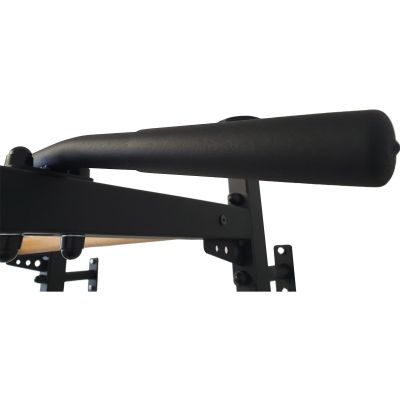 7. Turn-Wandverlängerungsstange aus Holz und Metall mit Metallgriff in Eichenfarbe, Bank K 511