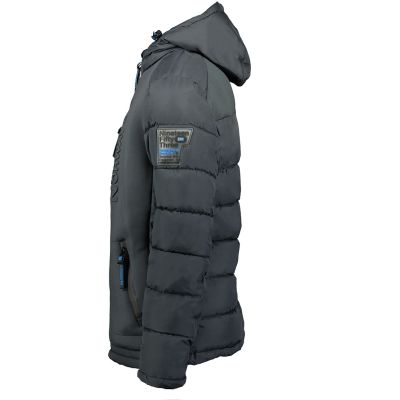 6. Herrenjacke Geographical Norway BEACHWOOD DGREY-BLUE DB MEN 068 BS4 (WU6633H/GN-DARK GREY)