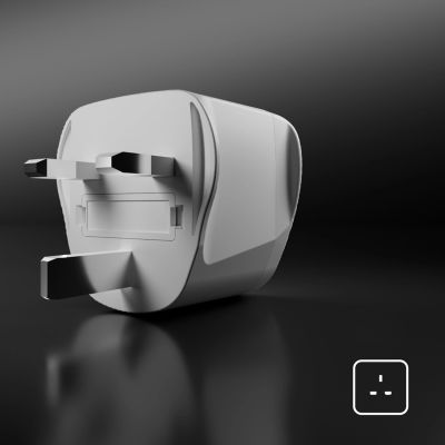 5. SBS UK Reiseadapter – Universal – Weiß