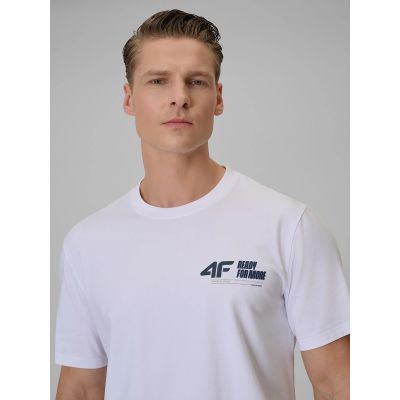 3. Herren-T-Shirt, einfarbig, Größe 4F 4FRSS26TTSHM3992-10S