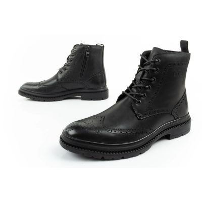 8. Lee Cooper Herrenschuhe Chelsea Boots, elegant, Leder, schwarz