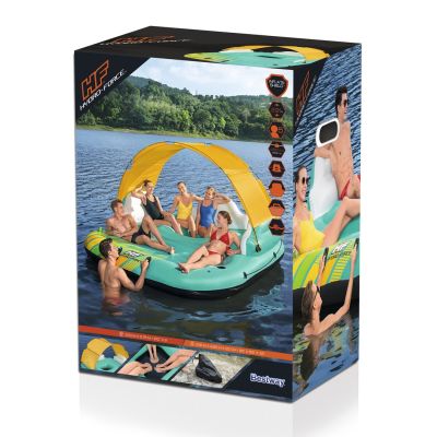 43. Bestway 43407 Pool- und Strandinsel, mehrfarbig, einfarbig, PVC