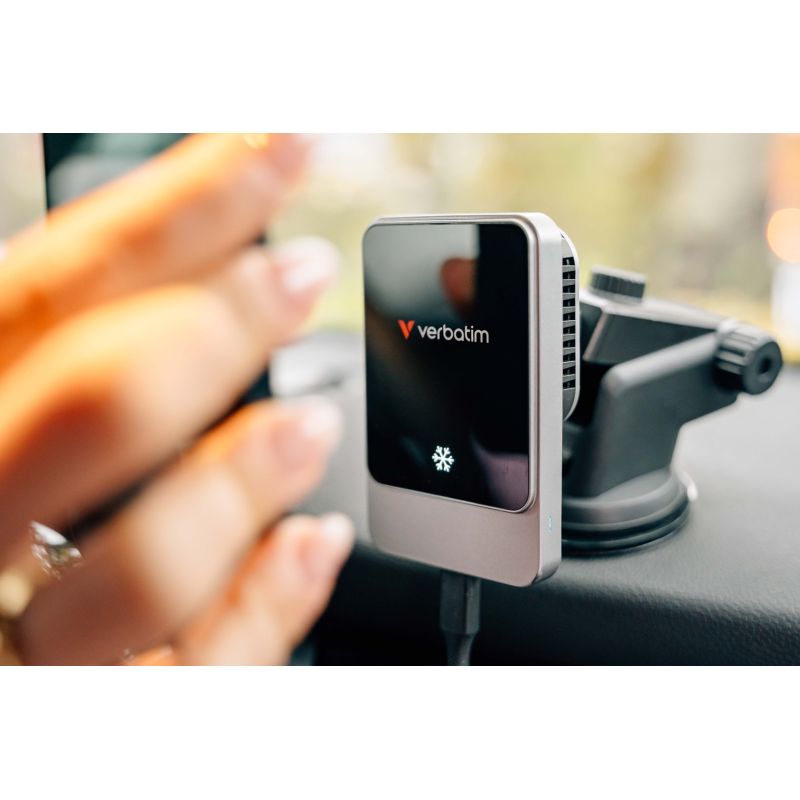 10. Verbatim Charge 'n' Drive Smartphone Schwarz USB Kabelloses Laden Schnellladen Automatisch