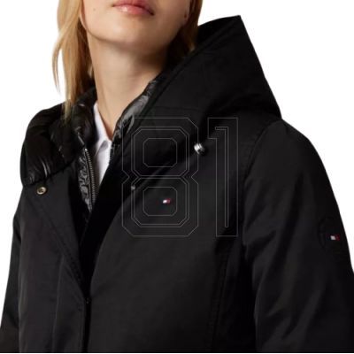 5. Tommy Hilfiger Wattierte Kapuzenjacke W WW0WW41651
