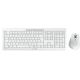 CHERRY JD-8550DE-0 Tastatur und Maus inklusive, kabellos, QWERTZ-Tastatur, Deutsch, Weiß, Heim-/Büro-Funkversion