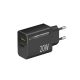 ESPERANZA Netzladegerät 20 W USB-C PD 20 W / USB-A QC 3.0 18 W Schwarz EZC105K