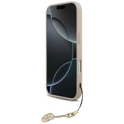 4. Guess 4G Charms Collection MagSafe Hülle für iPhone 17 - Pink
