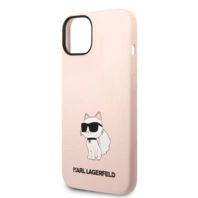 6. Karl Lagerfeld KLHCP14MSNCHBCP iPhone 14 Plus 6.7" Hardcase pink/pink Silikon Choupette
