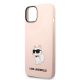 6. Karl Lagerfeld KLHCP14MSNCHBCP iPhone 14 Plus 6.7" Hardcase pink/pink Silikon Choupette