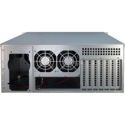 6. Inter-Tech 4U-4424 Rack Schwarz, Silber