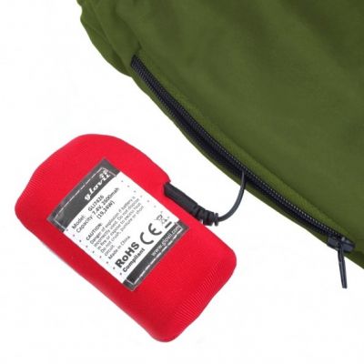 3. GLOVII Beheizbare Universal-Hose Grün S