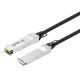 2. Intellinet 508513 InfiniBand/Glasfaserkabel 2 m QSFP+ Schwarz, Silber