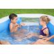 Bestway 54409 Aufstellpool, aufblasbarer Pool, oval, blau-weiß