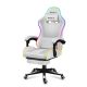 19. Huzaro Force 4.7 RGB Weißer Gaming-Stuhl