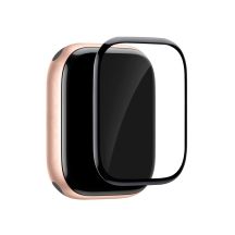 Puro Flexible Shield Schutzfolie mit Applikator für Apple Watch 10/11 42 mm – Schwarz