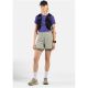 8. Damen-2-in-1-Shorts Odlo X-ALP TRAIL 5 INCH, grau