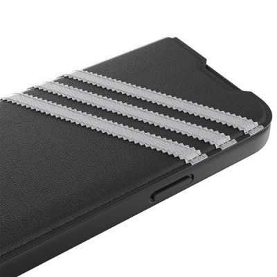 5. Adidas OR Booklet Case PU iPhone 14 Pro schwarz/weiß 50196