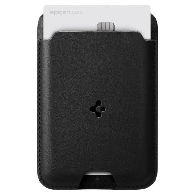 8. Spigen Valentinus magnetische Geldbörse mit MagSafe – schwarz