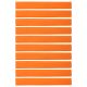 Flache Spielfeldmarkierungen - Streifen 51x6cm 10 Stück leuchtend orange SMJ Sport ZPP-O