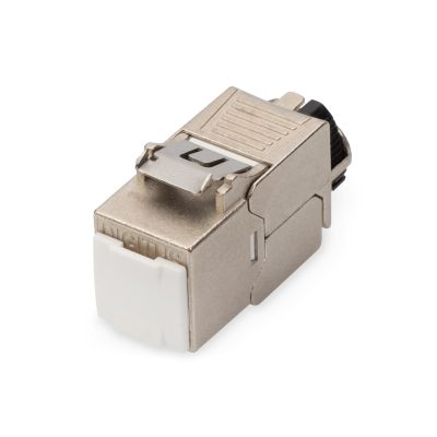 46. Digitus Keystone Modul CAT 6A, geschirmt mit intelligentem Kabelmanagement, Set (24 Stück)