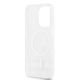7. DKNY IML Checkered Mono Pattern & Printed Stripes MagSafe-Hülle für iPhone 15 Pro – Beige
