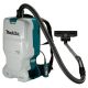 2. MAKITA 2x18V DVC660Z 6L Rucksackstaubsauger