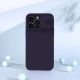 19. Nillkin CamShield Silky Silikonhülle iPhone 14 Pro Max Silikonhülle mit Kameraschutz Blau