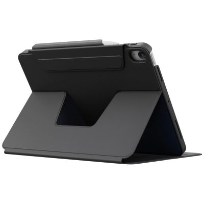 6. Uniq Rovus Snapmount Magnetic 360 Rotating Detachable Case für iPad 11" 2025 / iPad 10.9" 2022 (10. Gen.) - Schwarz