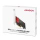 9. Axagon PCEM2-ND M.2 interner Adapter