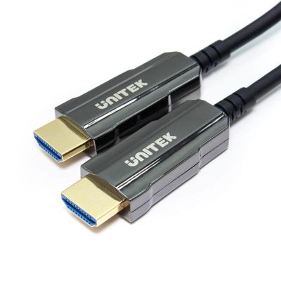 5. UNITEK HDMI-Lichtwellenleiterkabel 2.0 AOC 4K 60Hz 15M