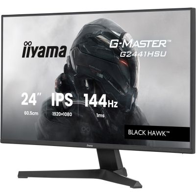 2. IIYAMA LED IPS Monitor 23,8" G2441HSU-B1 Black Hawk 144Hz