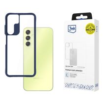 3mk Satin Armor Case+ Blau für Samsung Galaxy A25 5G - transparent