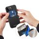 10. 3in1 Wallet Case mit Ständer für iPhone 13 Pro MagSafe RFID Blocker Dux Ducis Rafi Mag – Schwarz