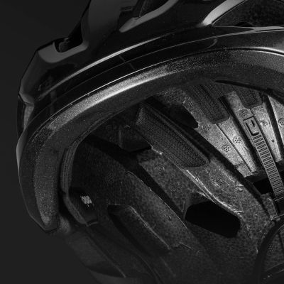 6. Rockbros LK-67 Jugend-Fahrradhelm mit abnehmbarem Visier 54–58 cm – Grau