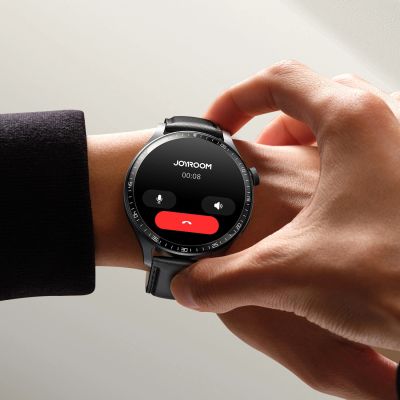 11. Joyroom Classic Series JR-FC2 Pro Smartwatch mit Anrufannahmefunktion – Dunkelgrau