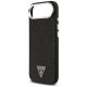 6. Guess Glitter Triangle Logo MagSafe Case für iPhone 17 Air - Schwarz