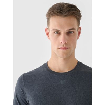 6. Schnelltrocknendes Herren-Trainingsshirt (Standardgröße) 4F 4FWAW24TFTSM1003-22M