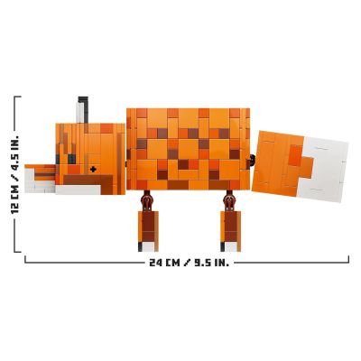 8. LEGO Minecraft 21588 Fuchs