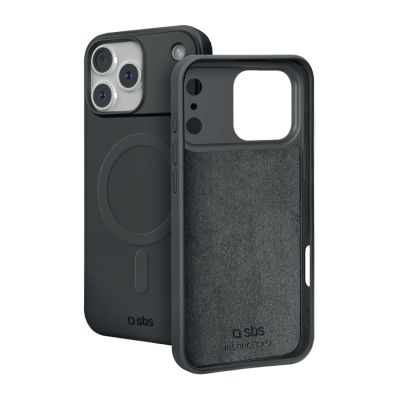 SBS Instinct Mag Case für iPhone 18 Pro Max / 17 Pro Max, kompatibel mit MagSafe – Schwarz